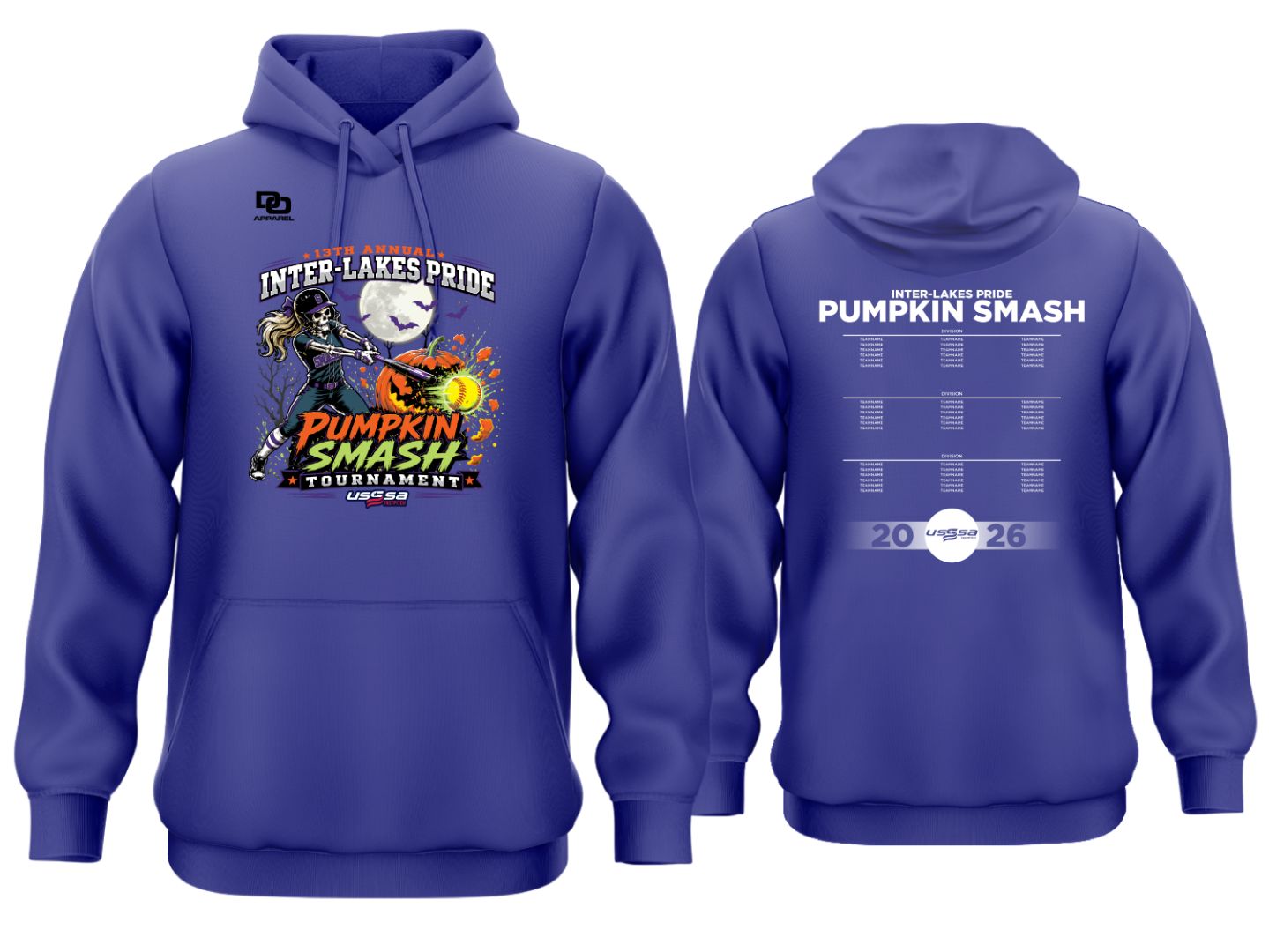 Tournament Fleece Hoodie - Purple