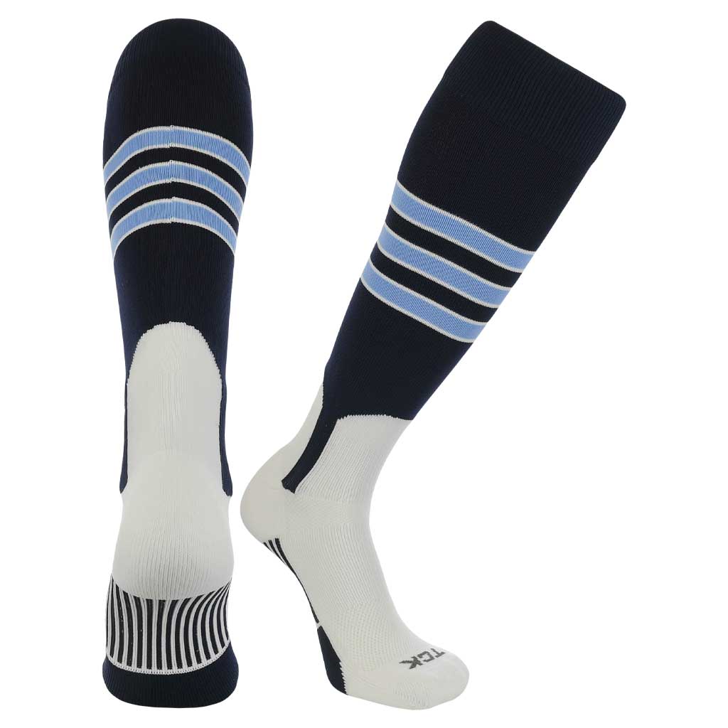 Dugout Stirrup Socks - Navy/White/Columbia Blue