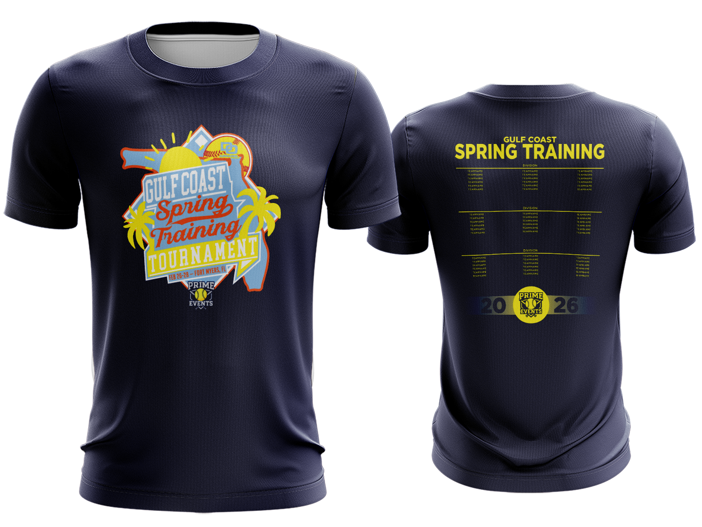 Dri-Fit Team Tee - Gulf Coast Spring Training Navy