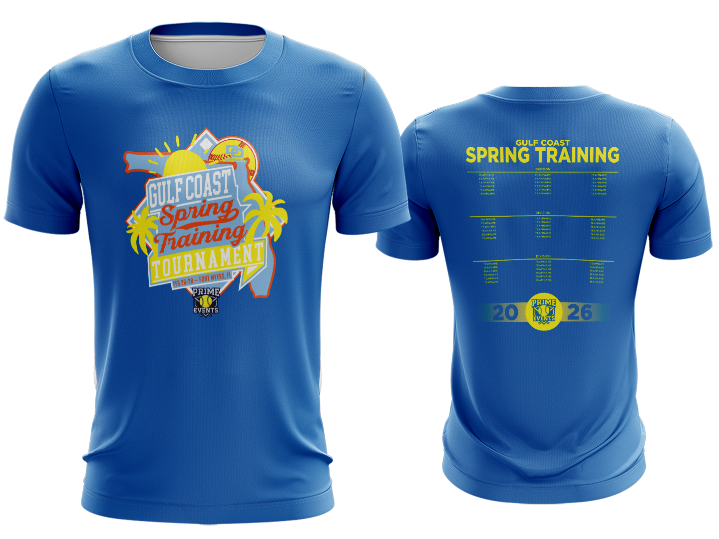 Dri-Fit Team Tee - Gulf Coast Spring Training Royal