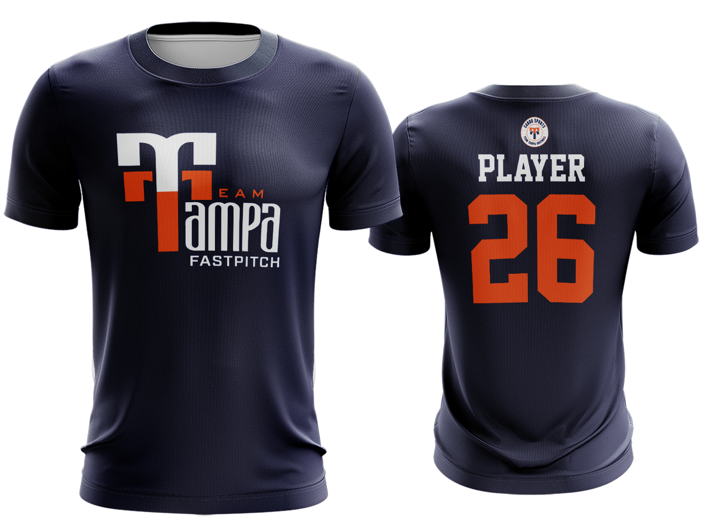 Dri-Fit Team Tee - Navy