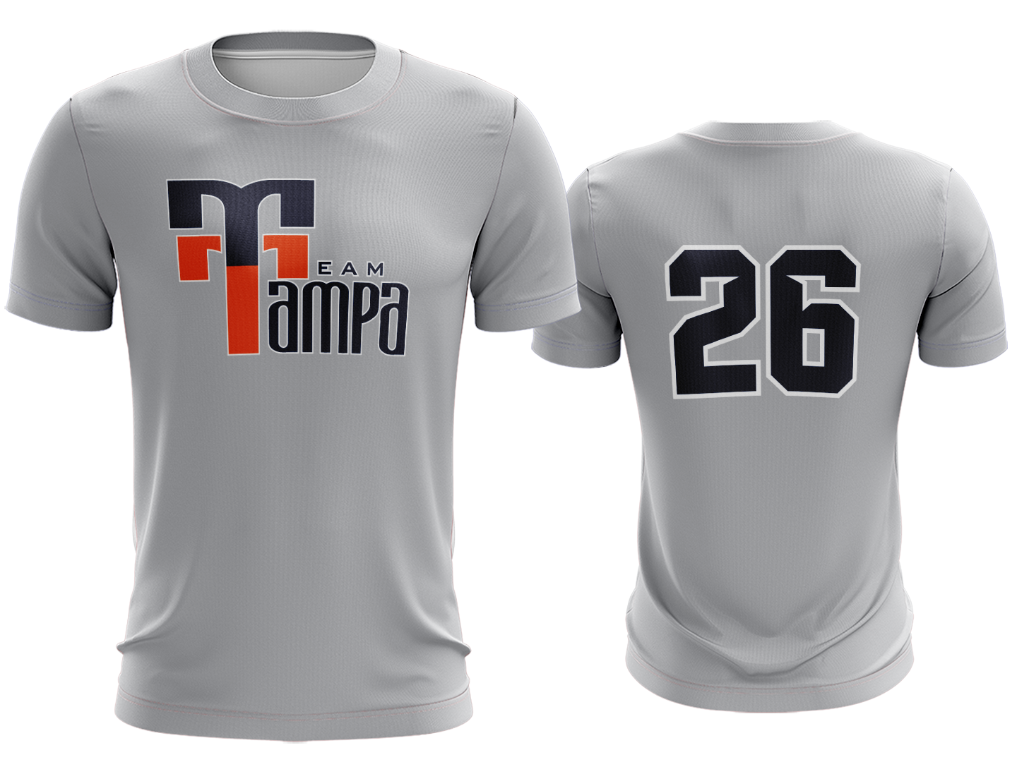 Dri-Fit Team Tee - Silver