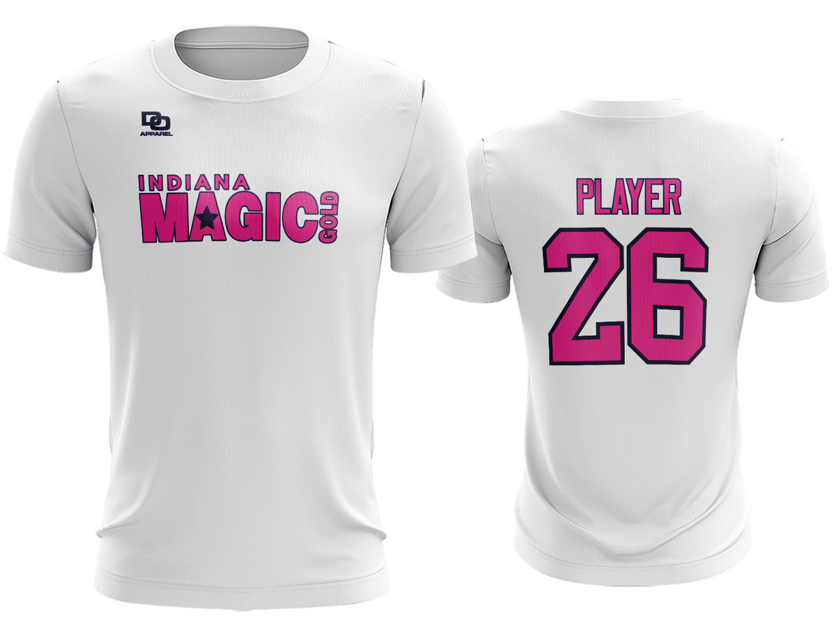 Dri-Fit Team Tee - White/Pink Opt 1