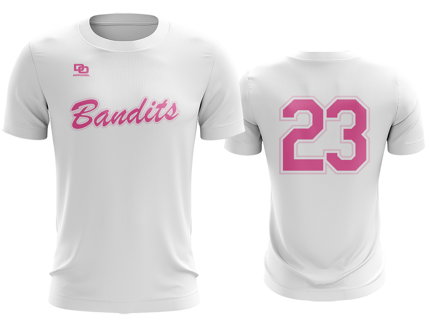 Dri-Fit Practice Jersey - White/Pink