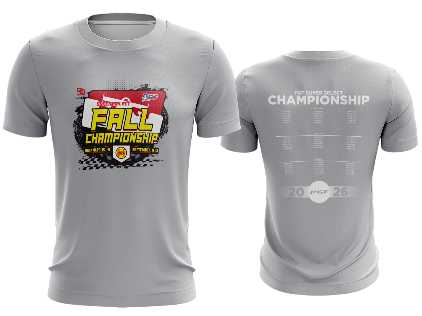 Tournament Tee - Fall Championship Silver