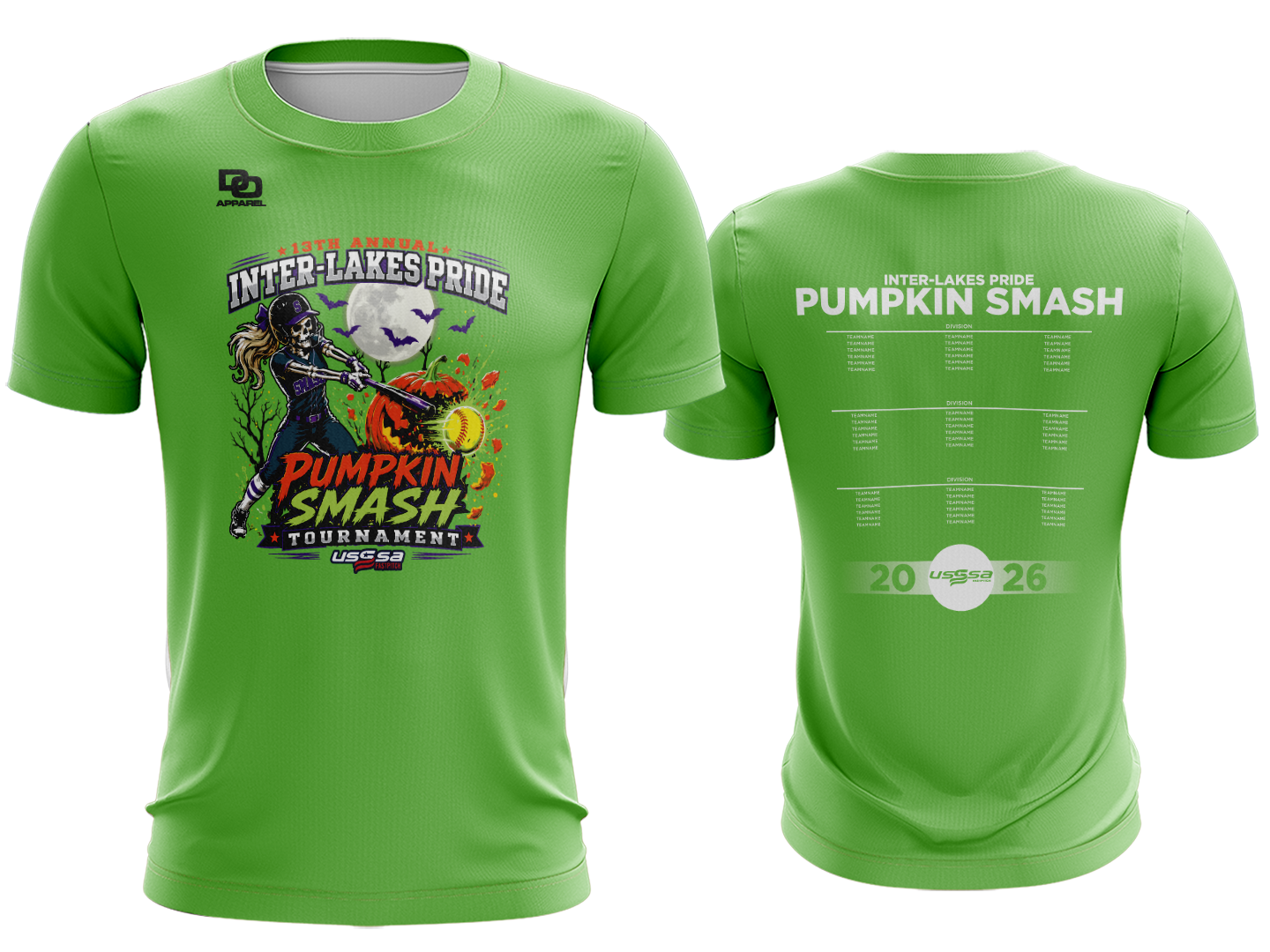 Dri-Fit Team Tee - Lime