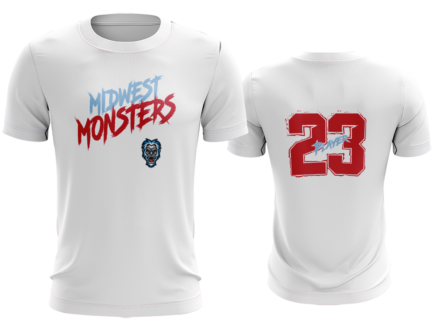 Dri-Fit Team Tee - White Practice Jersey