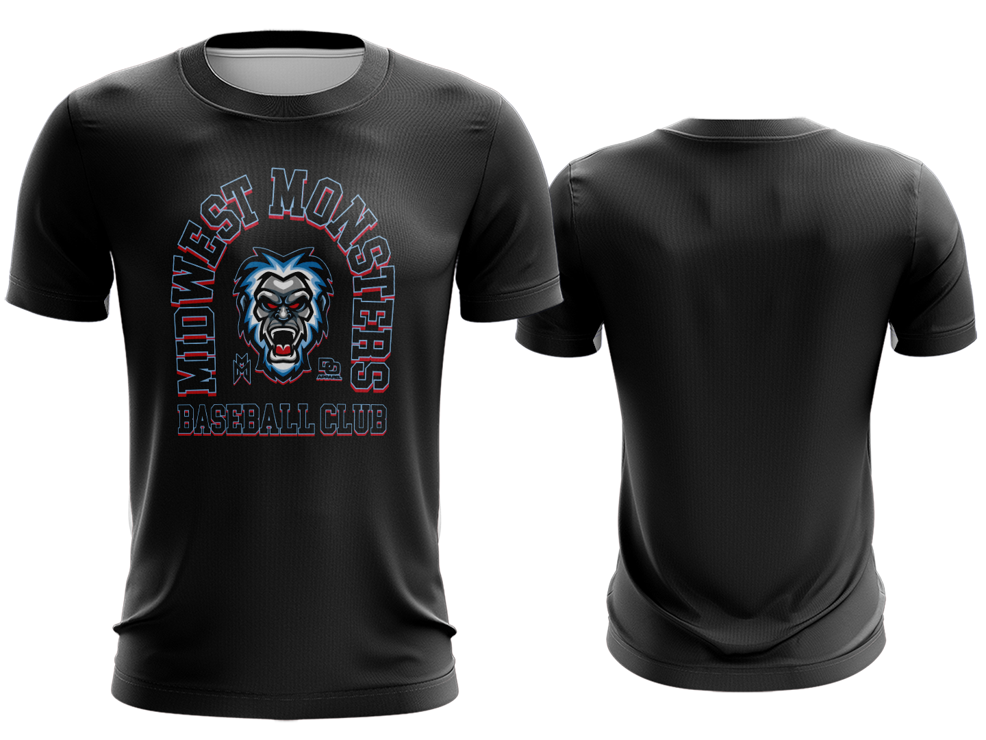 Unisex Comfort Colors Heavyweight Team Tee - Black Opt 1