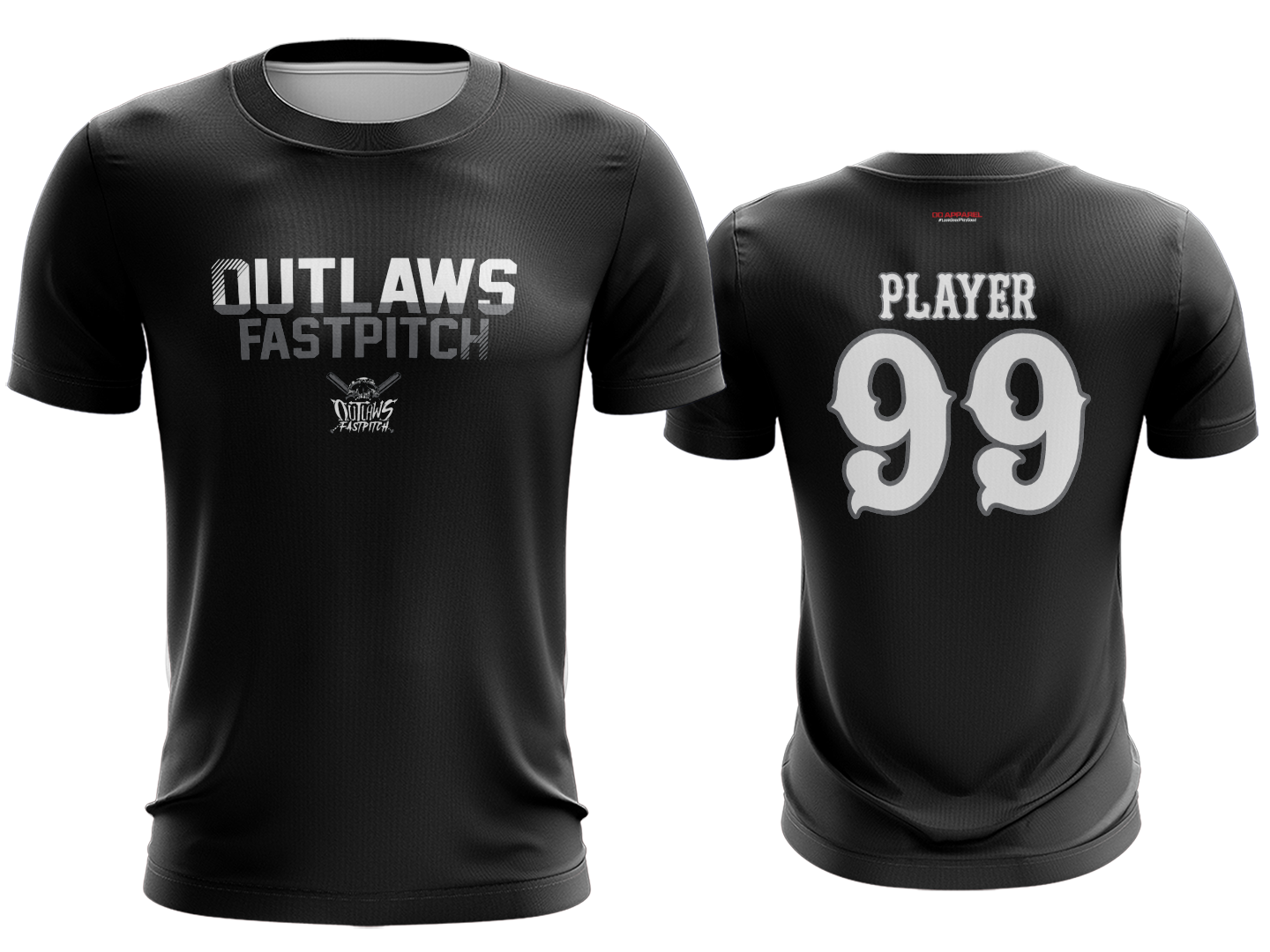 Dri-Fit Team Tee - Black Practice Jersey