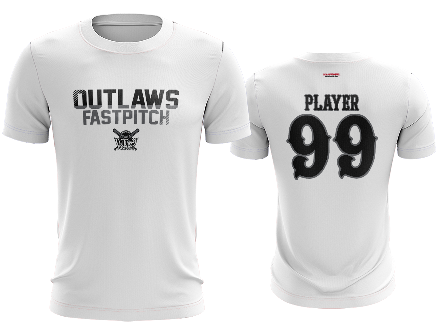 Dri-Fit Team Tee - White Practice Jersey