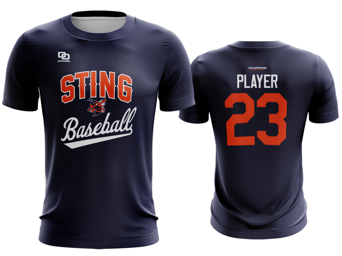 Dri-Fit Team Tee - Navy Opt 2