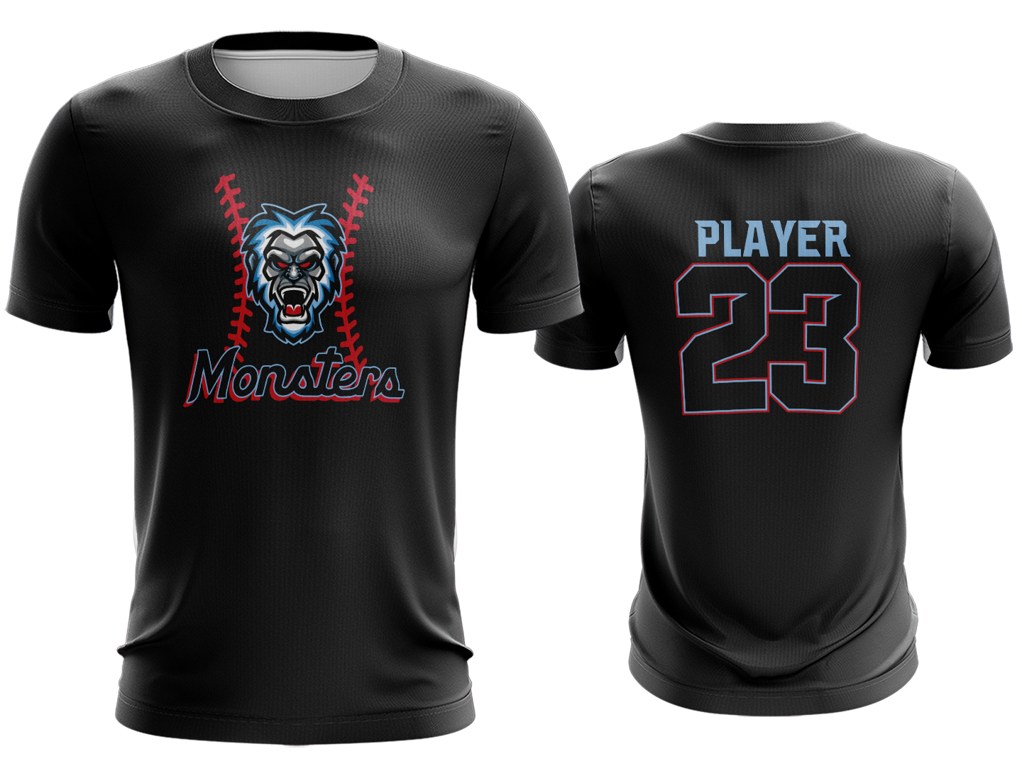 Dri-Fit Team Tee - Black Opt 3