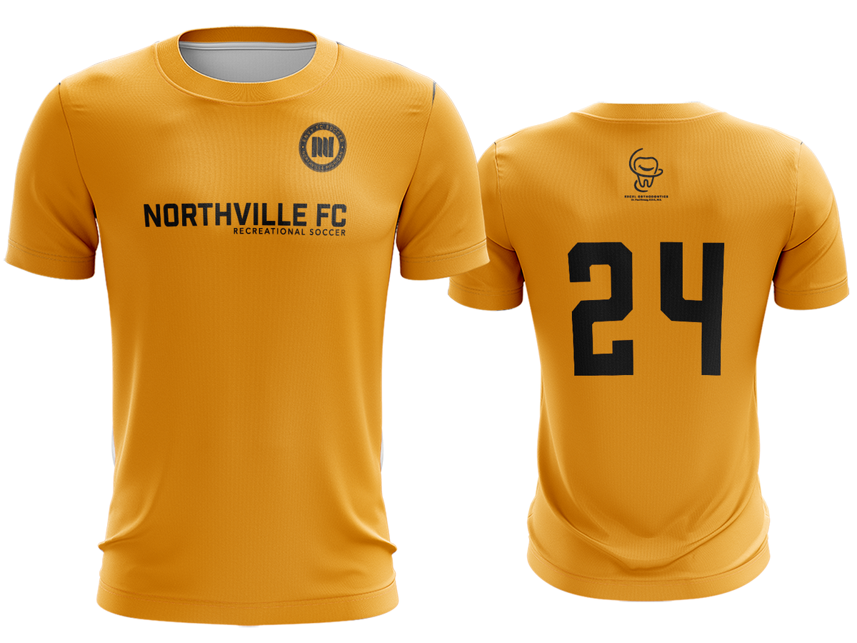 PosiCharge Competitor Tee - Gold