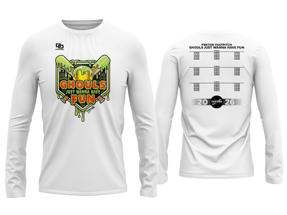 Tournament Performance Long Sleeve Tee - White