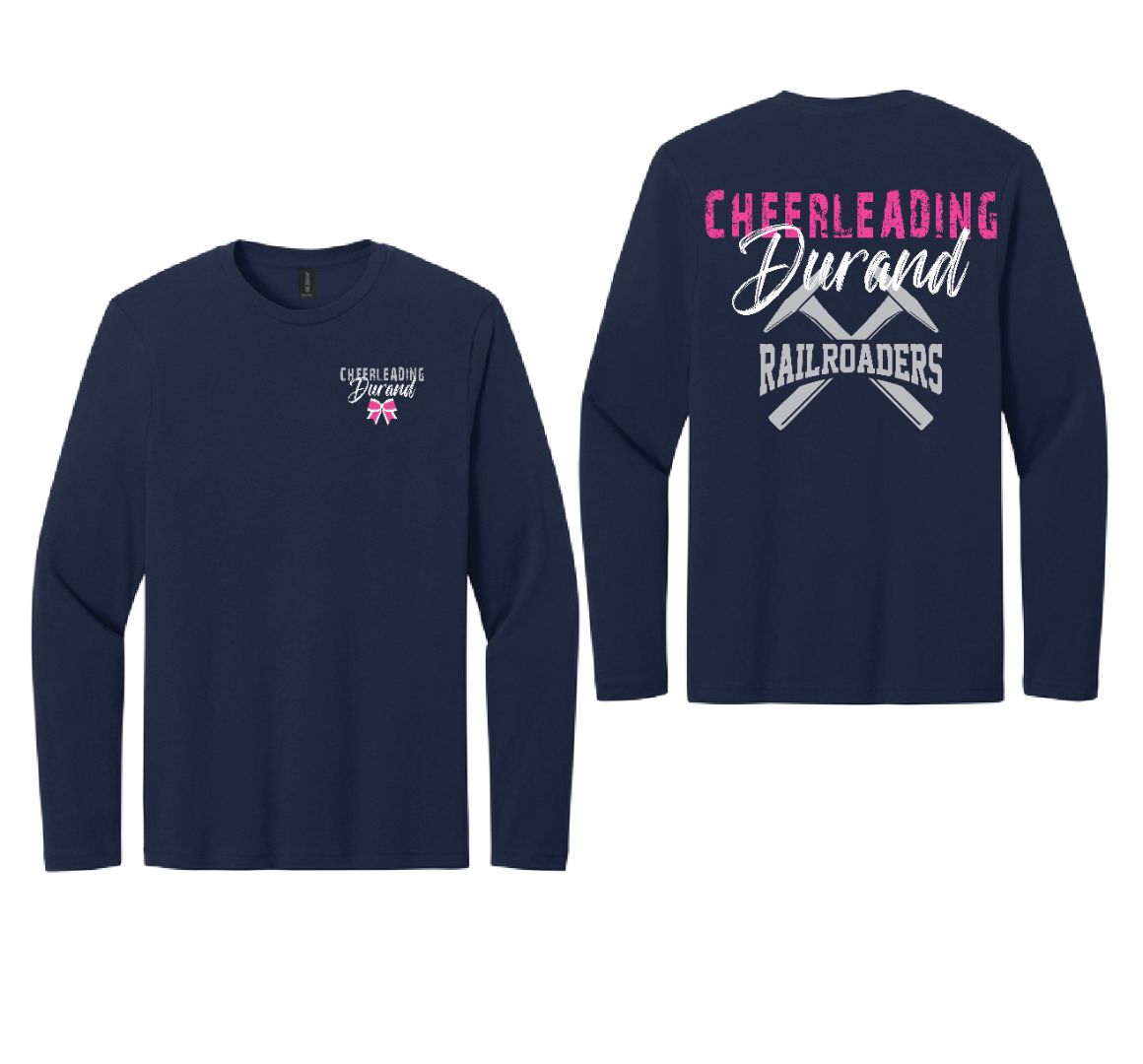 Unisex Softstyle Long Sleeve T-Shirt - Navy