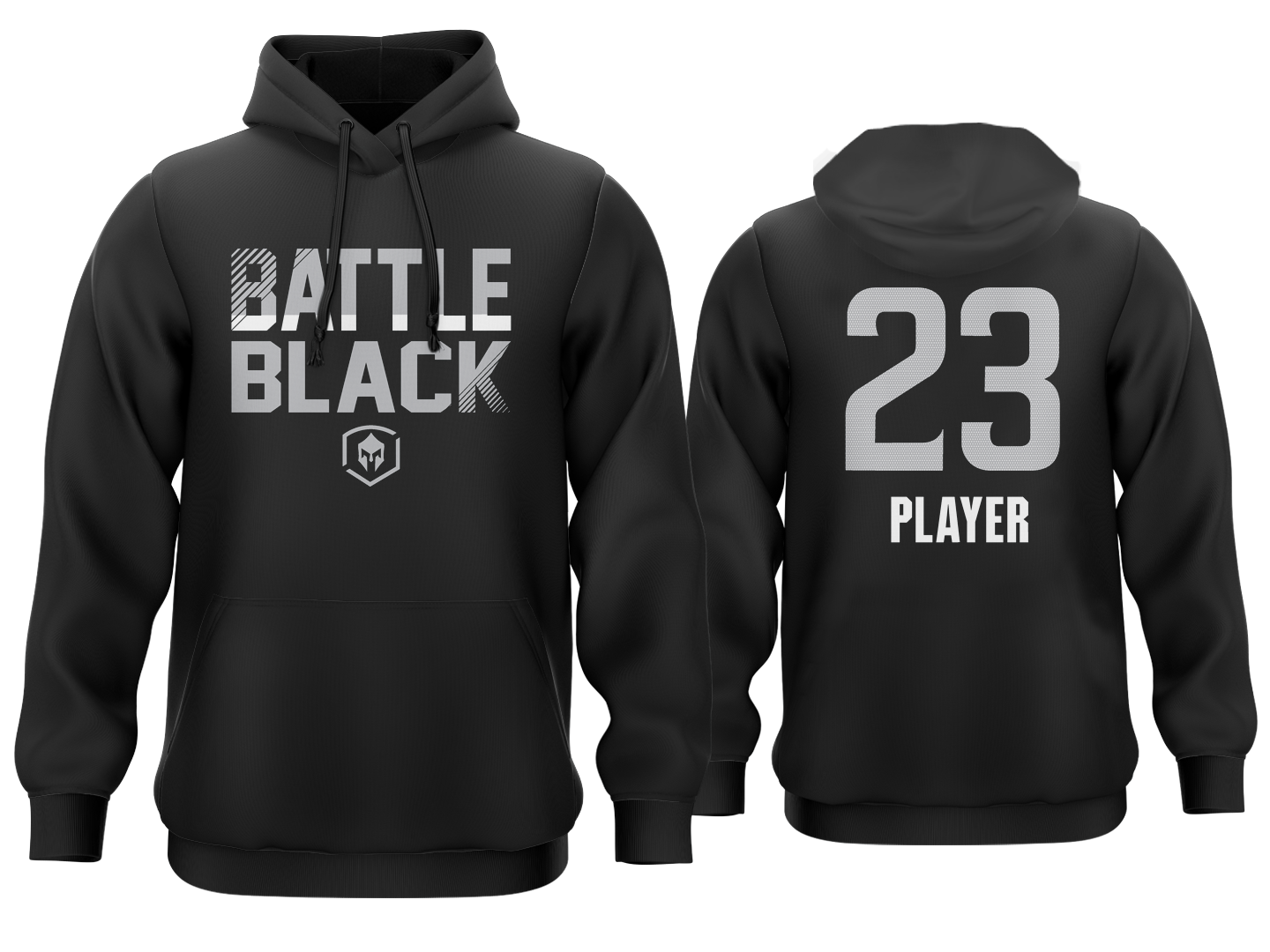 Team Fleece Hoodie - Black