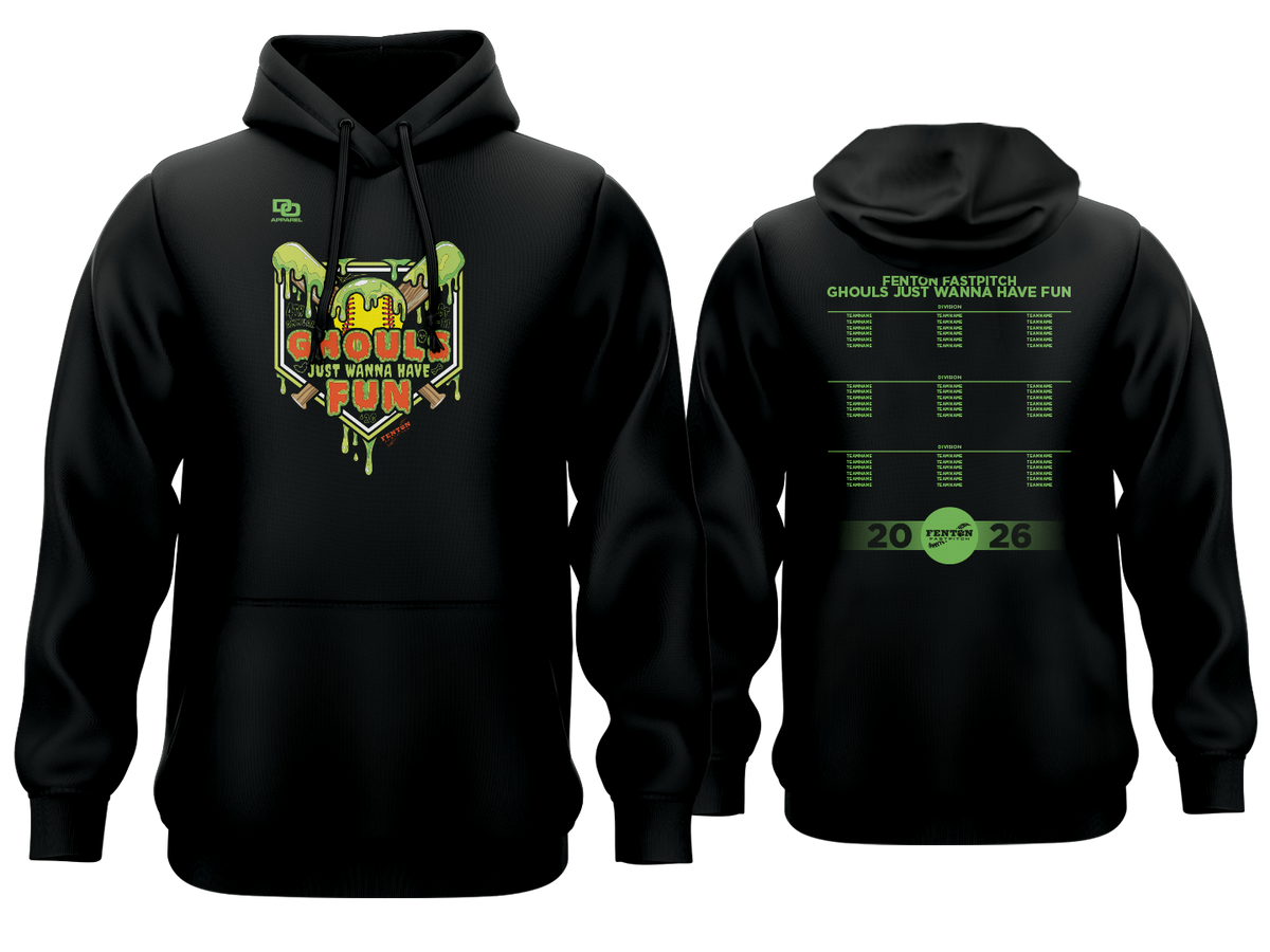 Tournament Fleece Hoodie - Black
