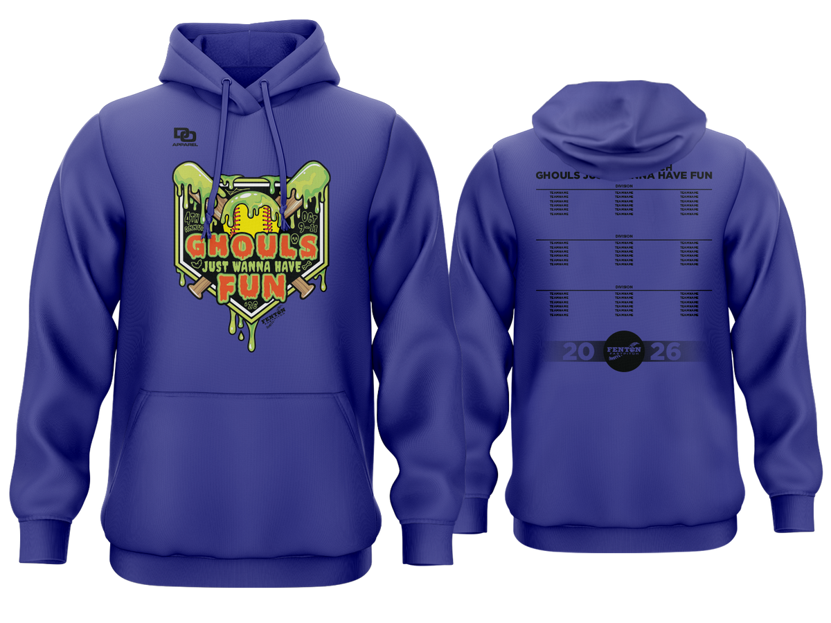 Tournament Fleece Hoodie - Purple