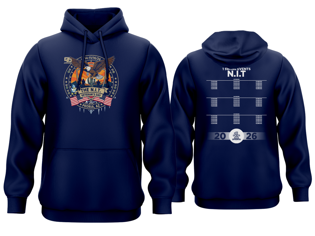 Tournament Fleece Hoodie - The NIT Navy