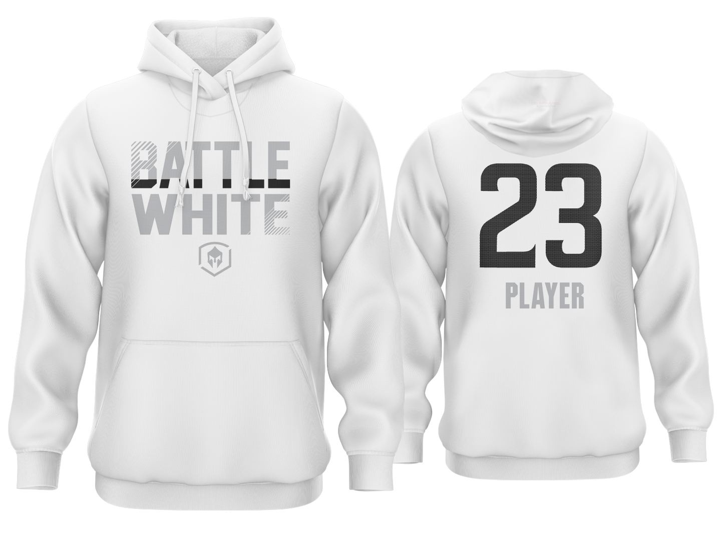 Team Fleece Hoodie - White