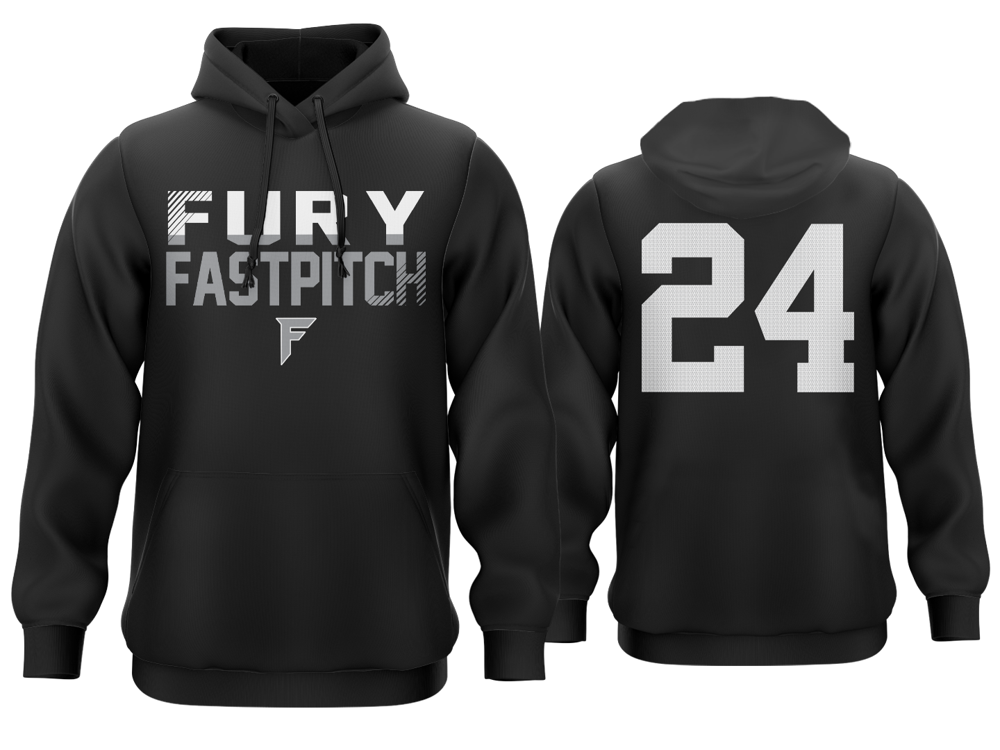 Team Fleece Hoodie - Black