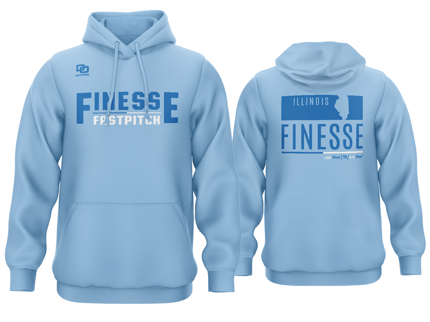 Team Fleece Hoodie - Players Illinois