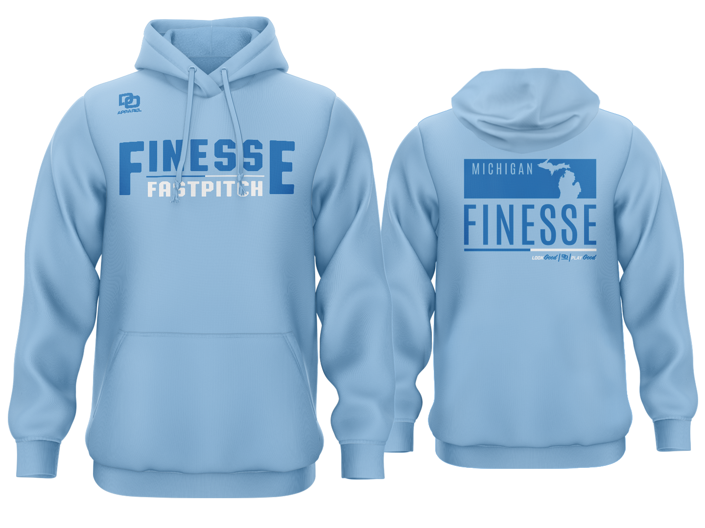 Team Fleece Hoodie - Players Michigan