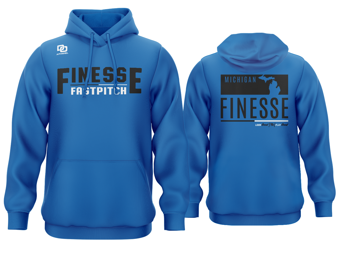 Team Fleece Hoodie - Players Michigan
