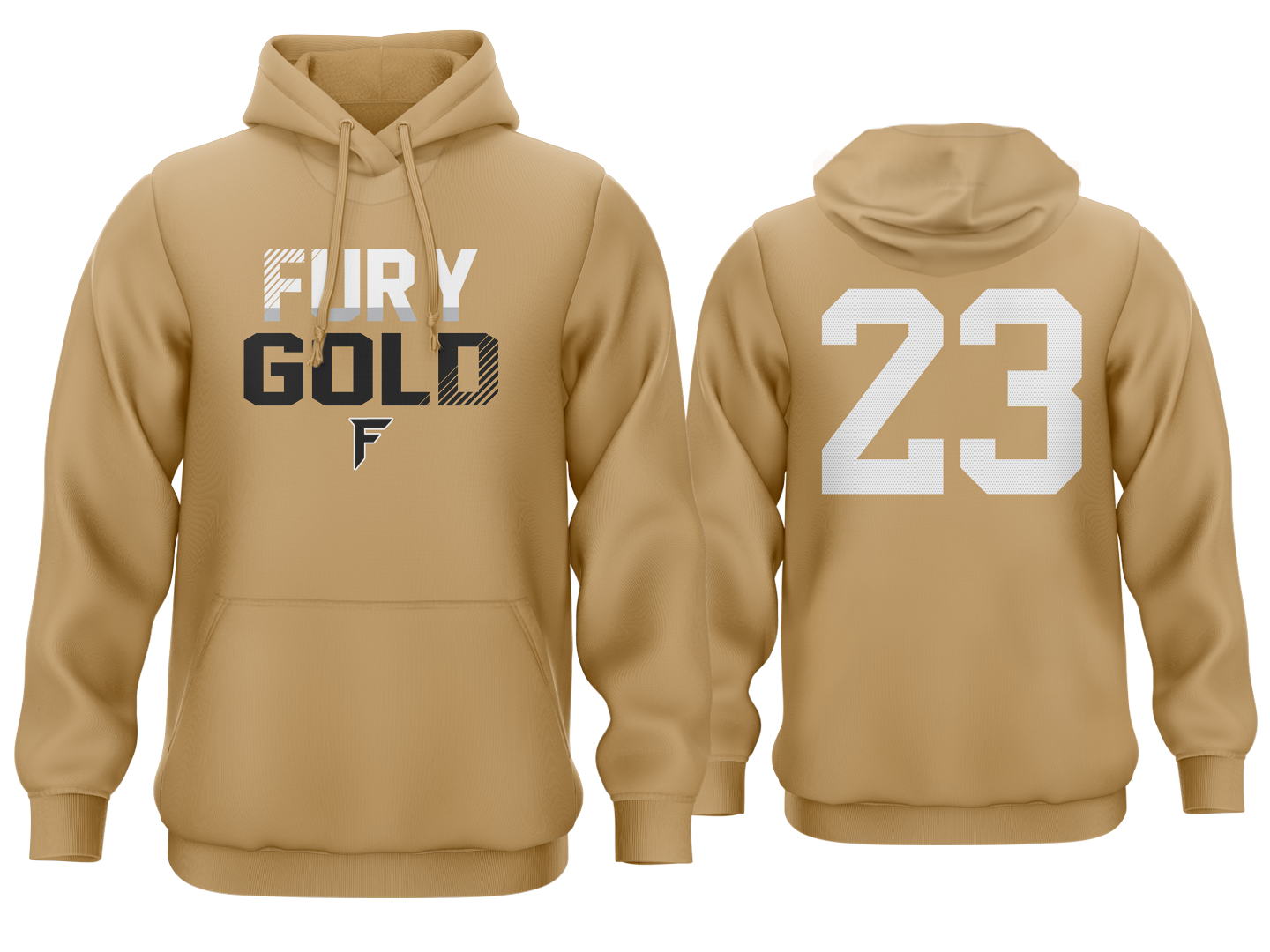 Team Fleece Hoodie - Coyote Brown