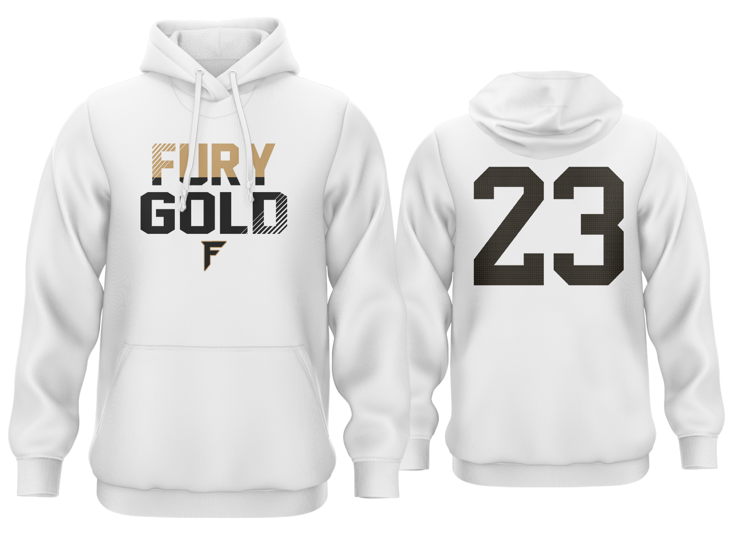 Team Fleece Hoodie - White