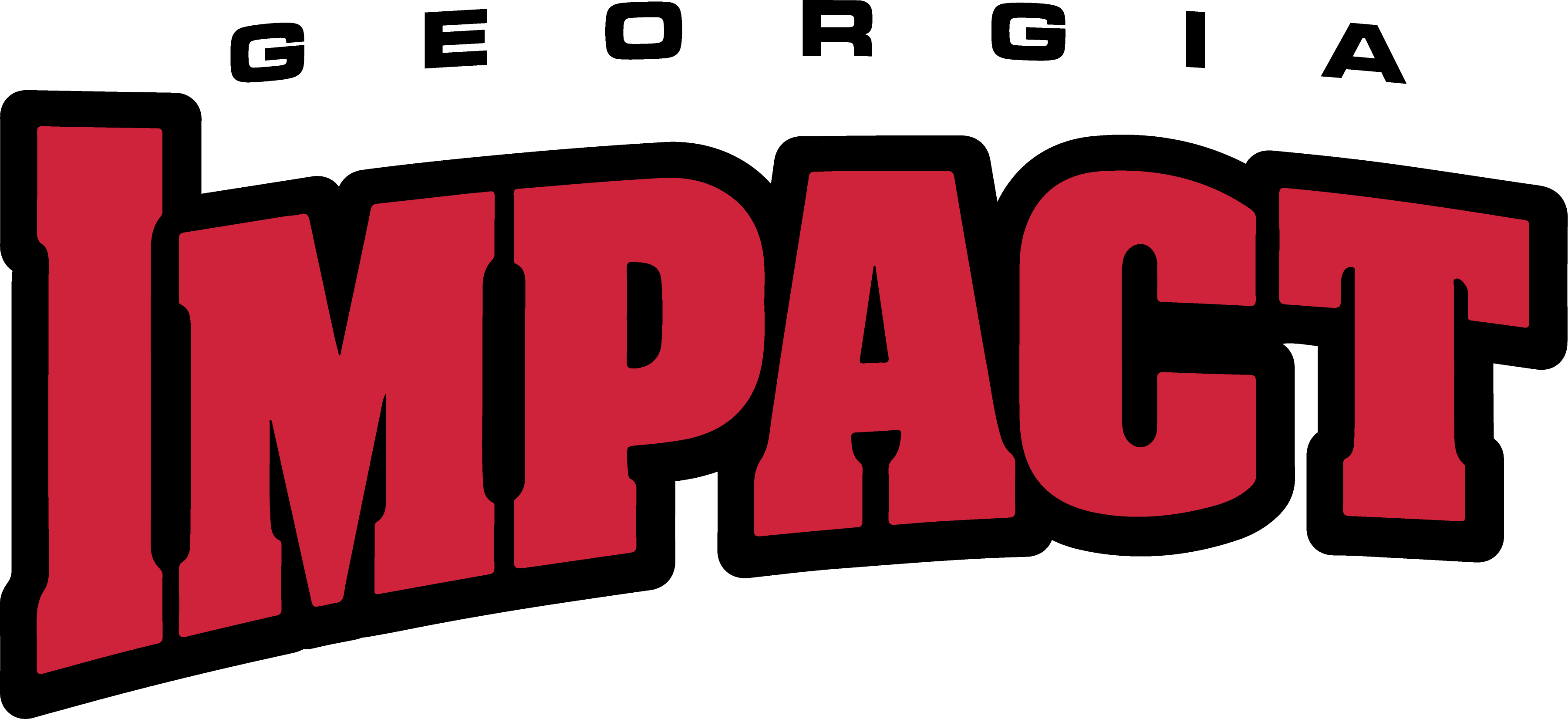 Georgia Impact Puff Helmet Sticker