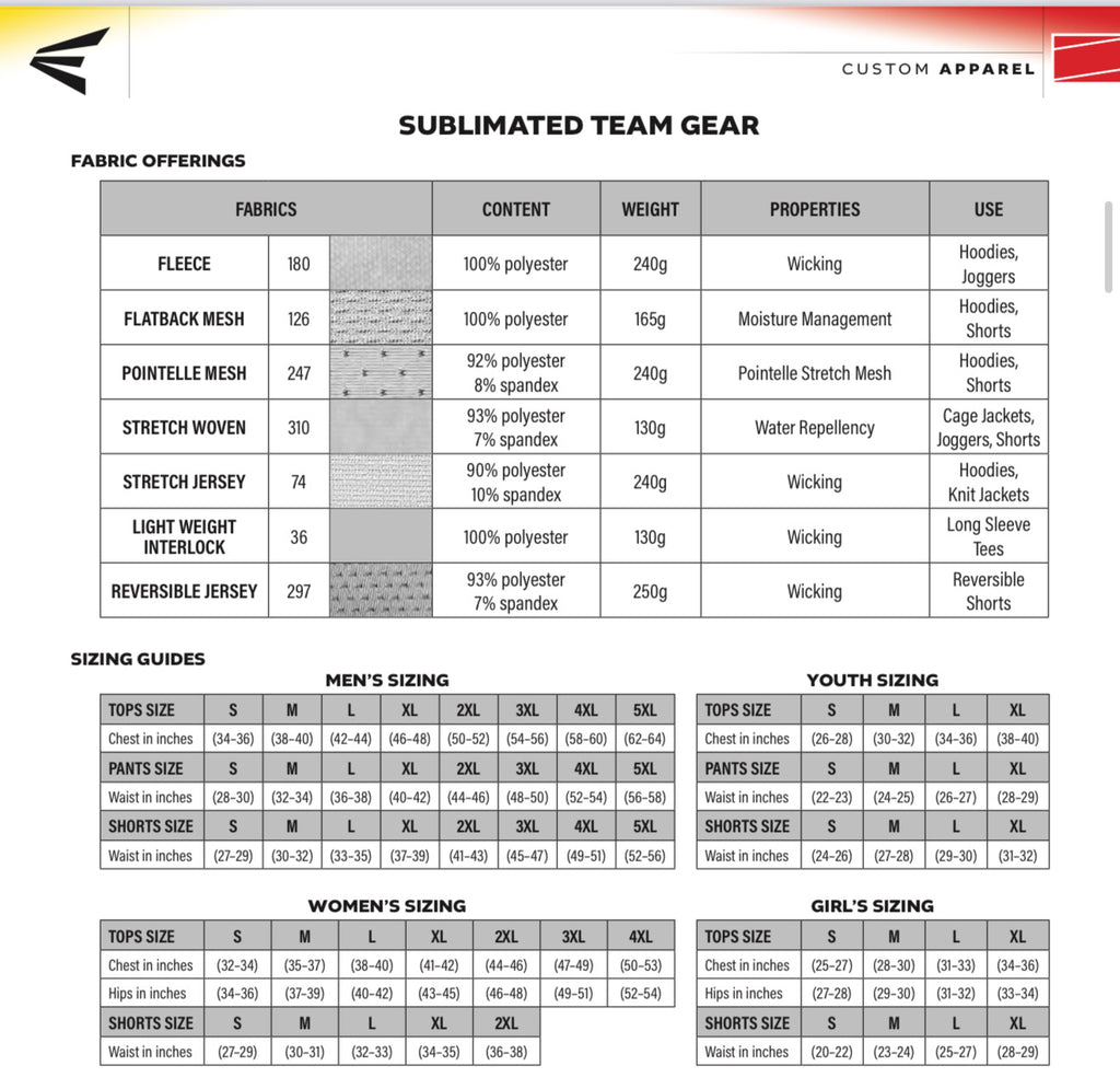 Size Guide