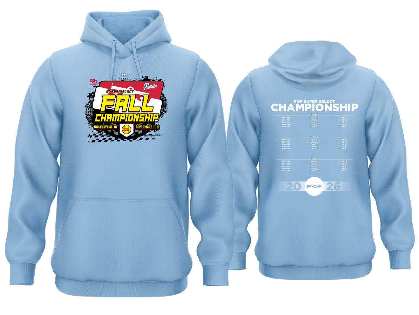 Tournament Fleece Hoodie - Fall Championship Columbia