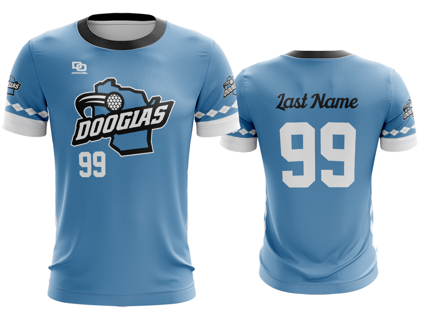 Custom Crew Jersey - Columbia