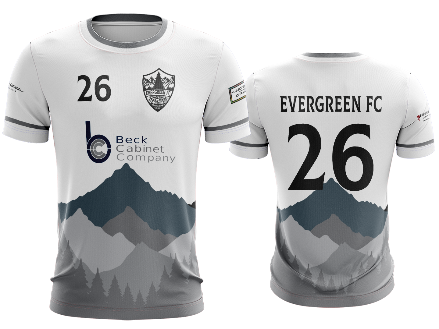 Custom Crew Jersey - White