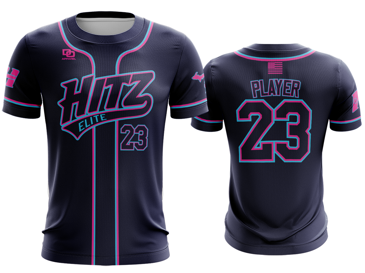 Custom Crew Jersey - JR Navy