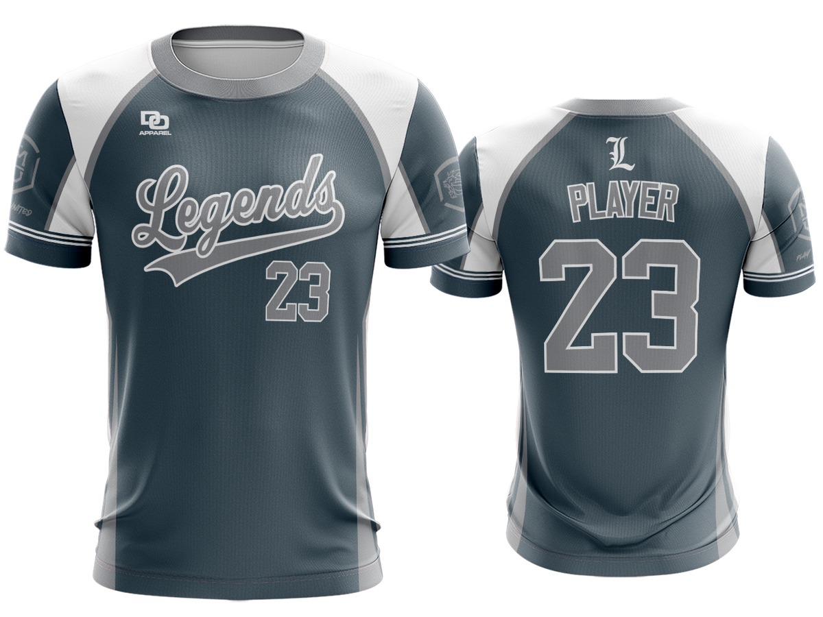 Custom Crew Jersey - MOD Charcoal 6