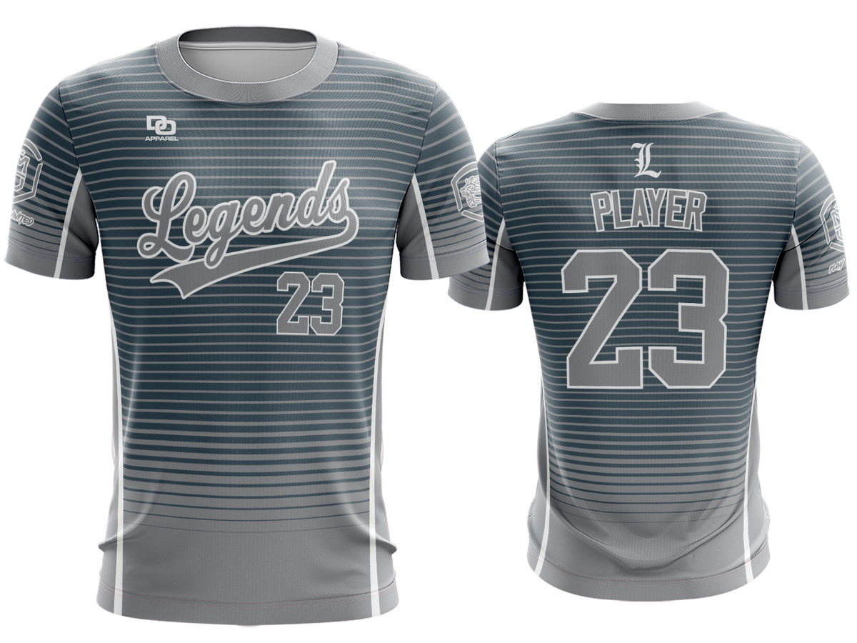 Custom Crew Jersey - MOD Grey 3