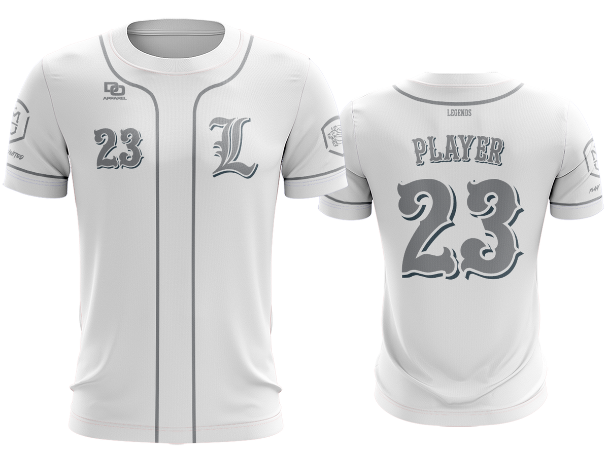 Custom Crew Jersey - Reds White TRD