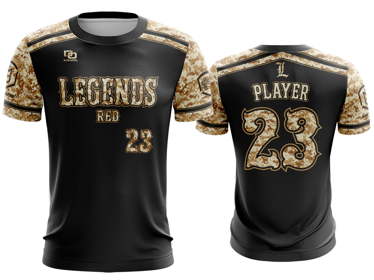 Custom Crew Jersey - STS Black