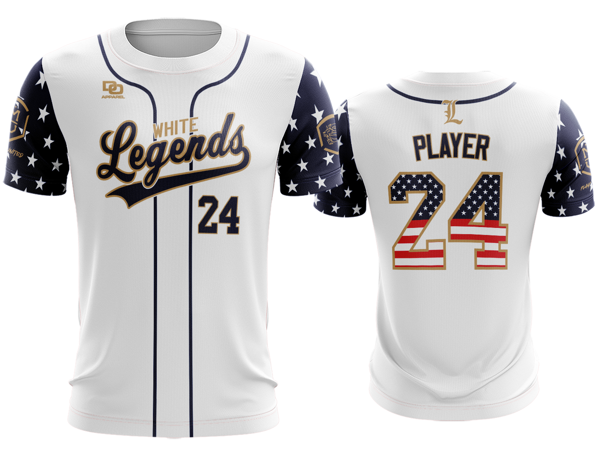 Custom Crew Jersey - USA White 1