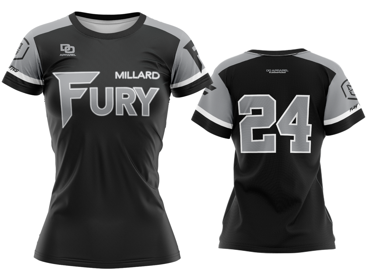 Custom Crew Jersey - Black ND