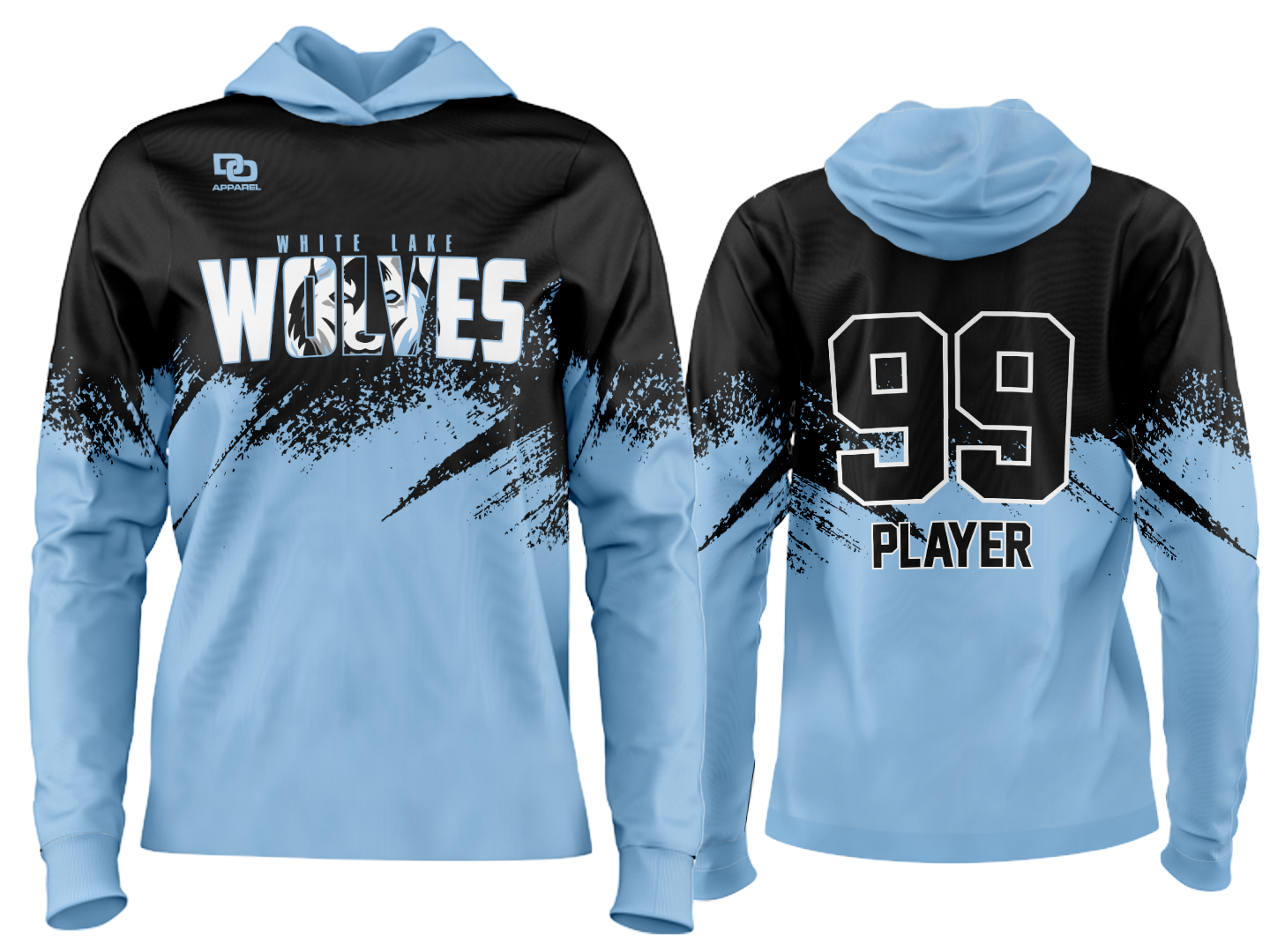 Custom Team Hoodie - Mod 4