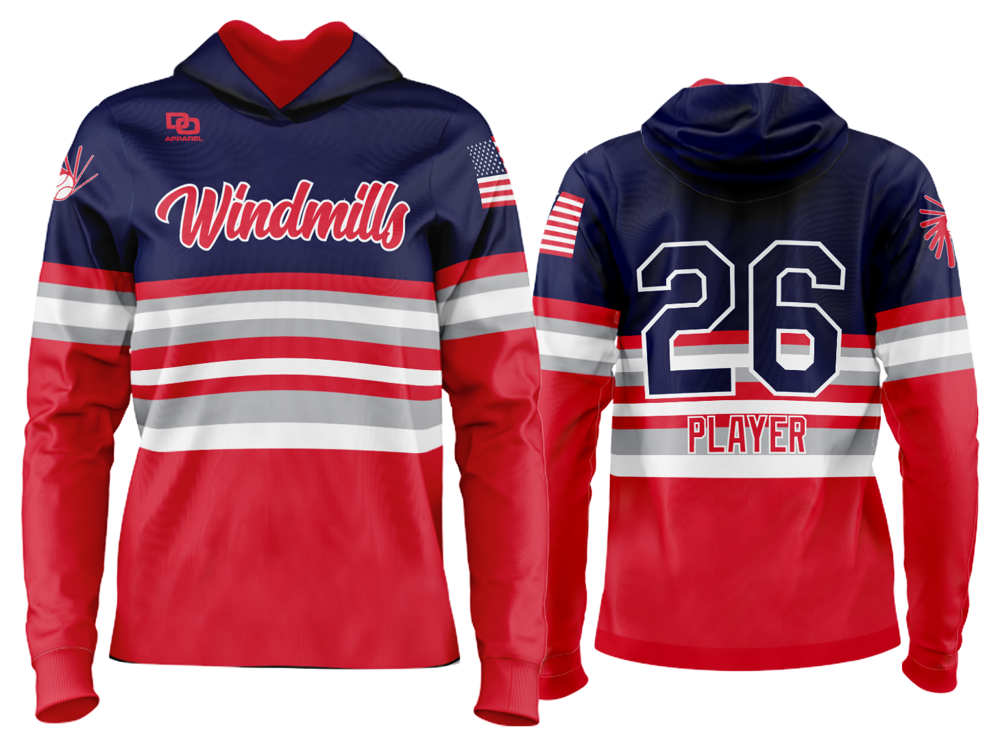 Custom Team Hoodie - Astros