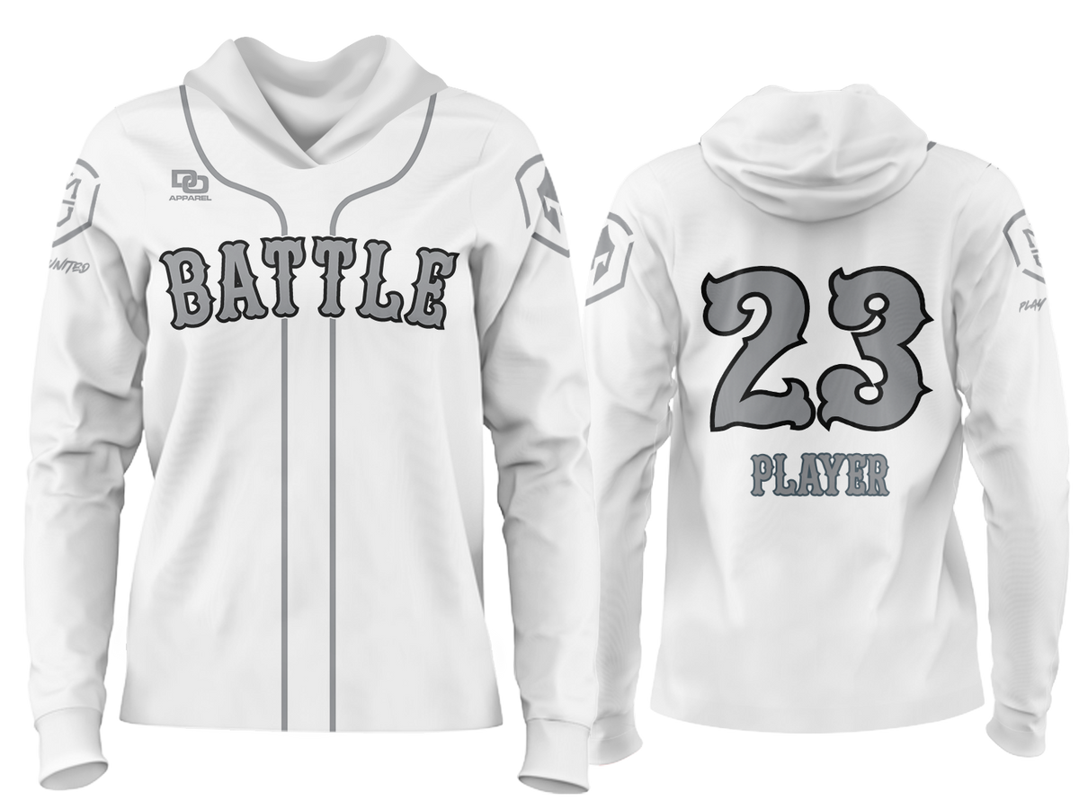 Custom Team Hoodie - Boston White