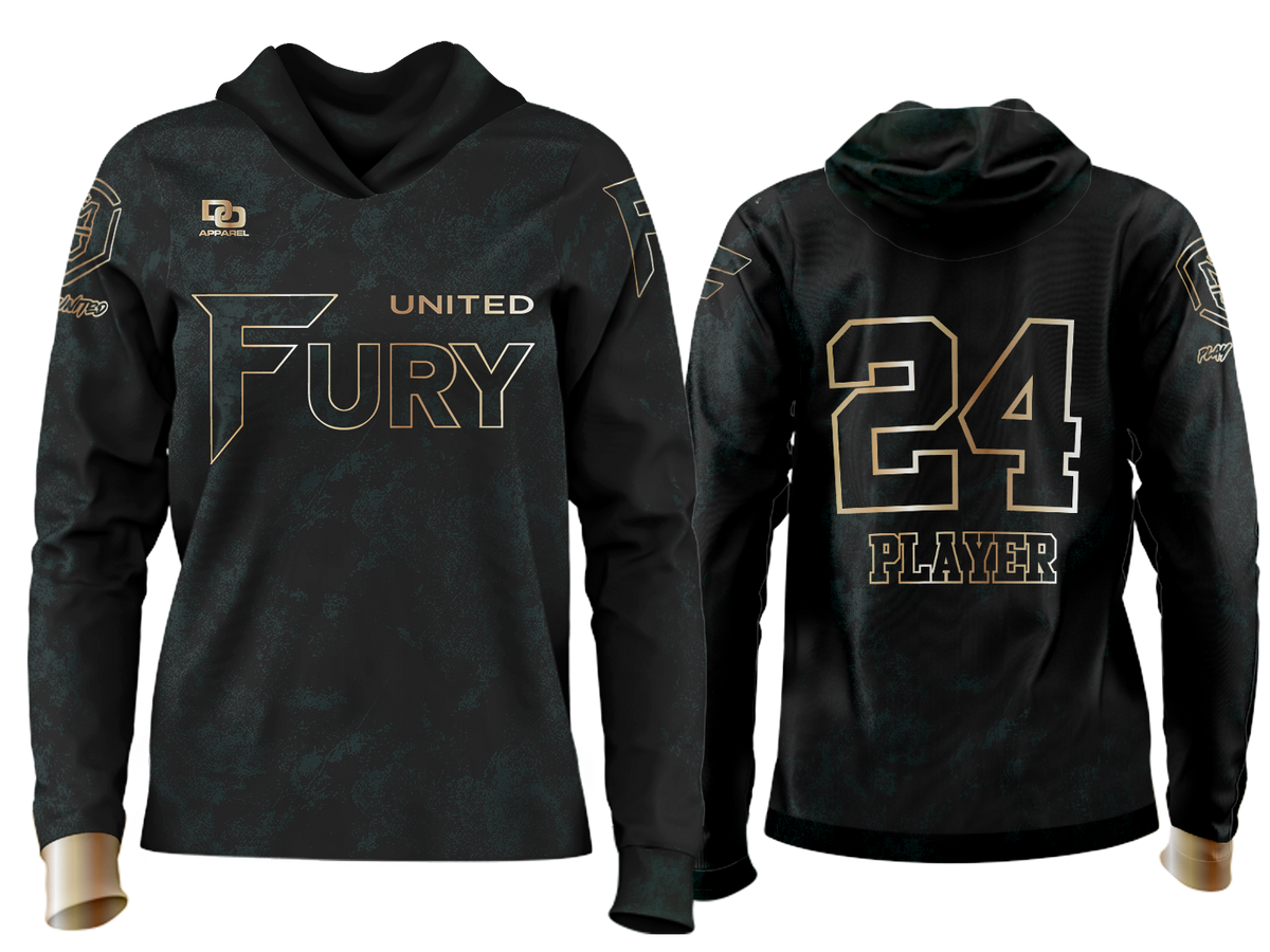 Custom Team Hoodie - Black Rays City