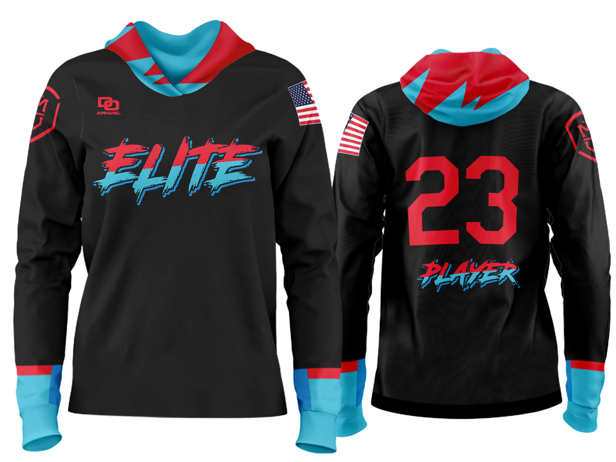 Custom Team Hoodie - MIA Neon Black