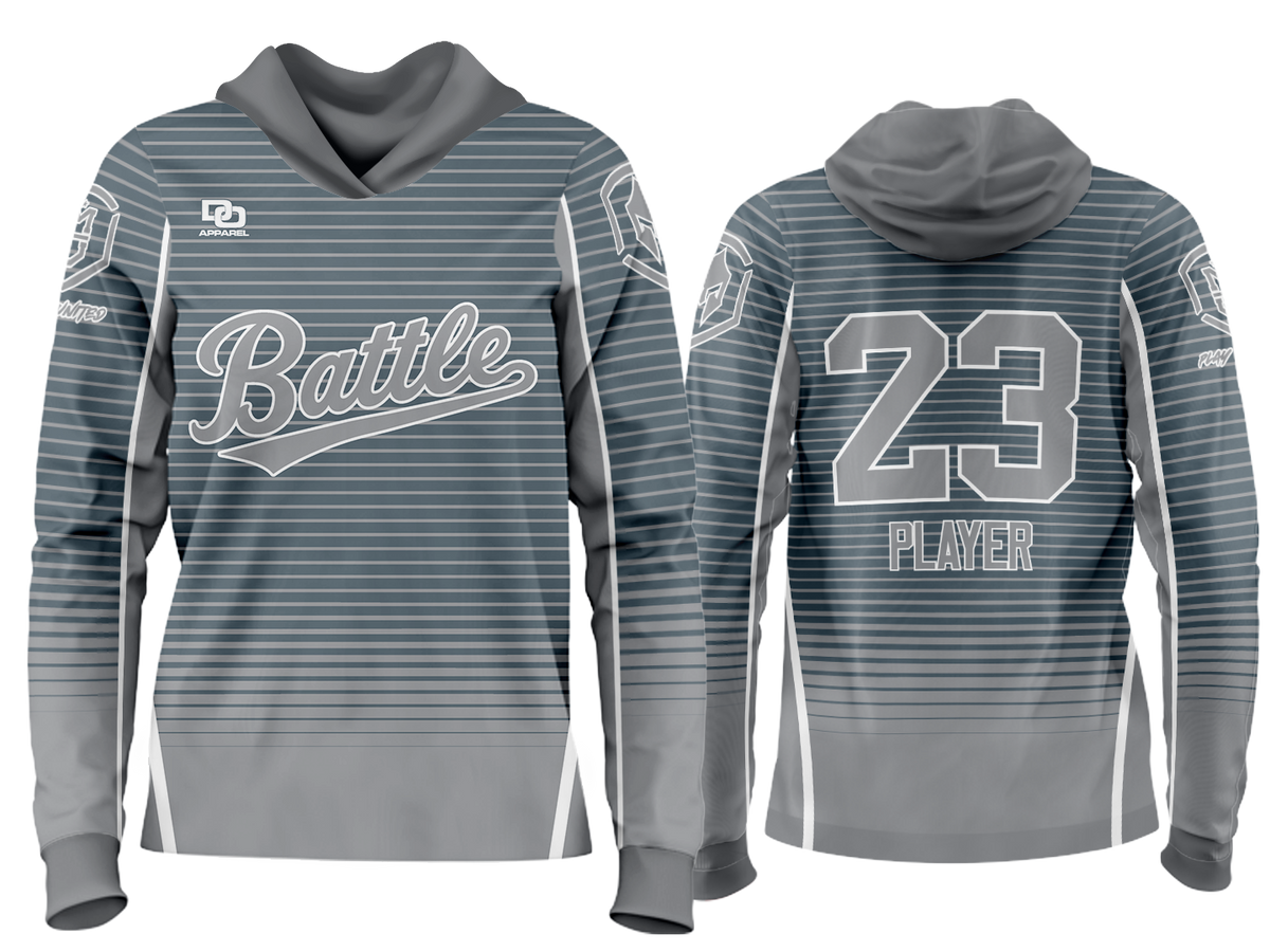Custom Team Hoodie - MOD Gray 3