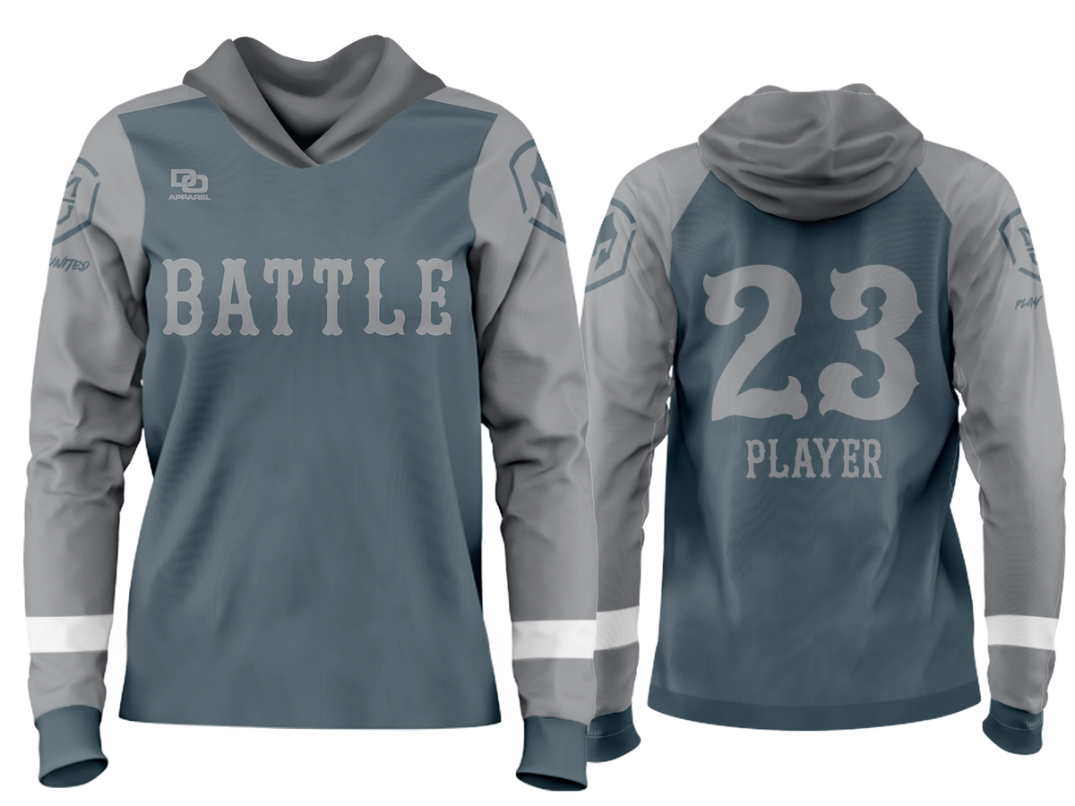 Custom Team Hoodie - Padres Charcoal TRD