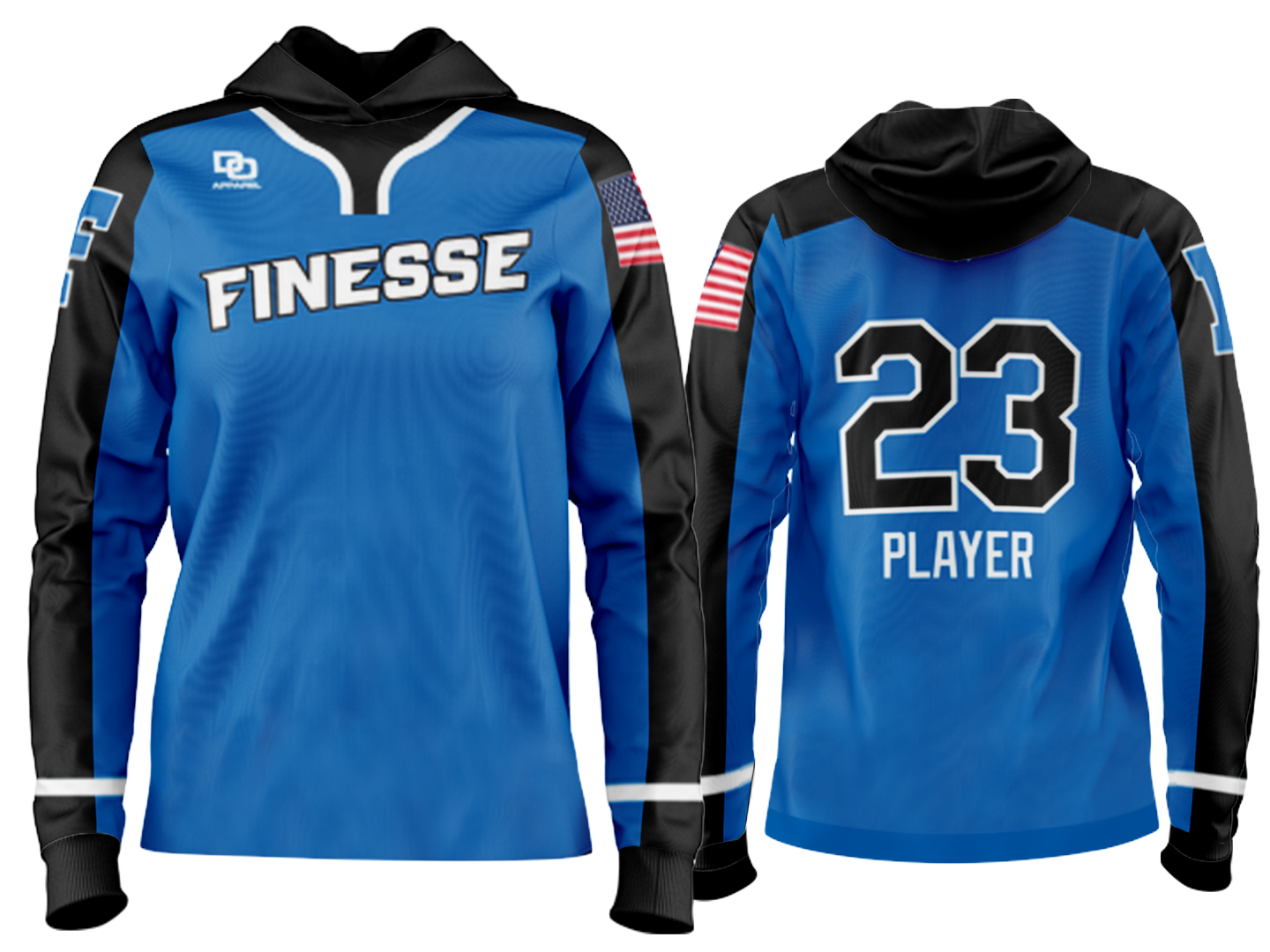 Custom Team Hoodie - Royal OM